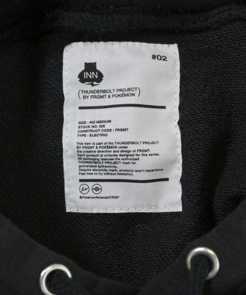 FRAGMENT DESIGN（フラグメントデザイン）パーカー 黒 サイズ:M メンズ/2200673860019