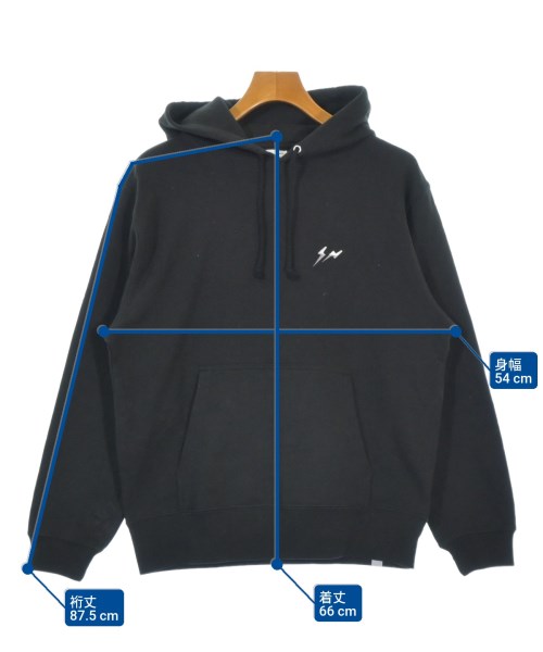 FRAGMENT DESIGN（フラグメントデザイン）パーカー 黒 サイズ:M メンズ/2200673860019