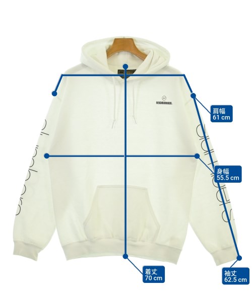 FRAGMENT DESIGN（フラグメントデザイン）パーカー 白 サイズ:M メンズ/2200686726050