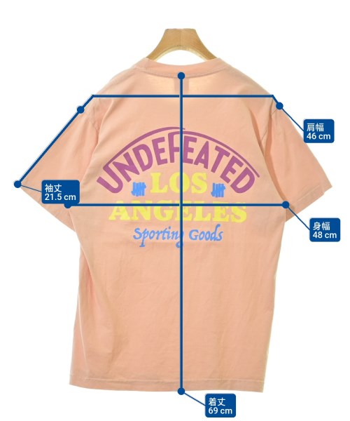 UNDEFEATED（アンディフィーテッド）Tシャツ・カットソー オレンジ サイズ:S メンズ/2200541937652