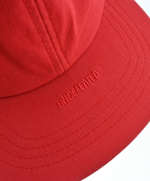 UNDEFEATED（アンディフィーテッド）キャップ 赤 サイズ:- メンズ/2200632157143