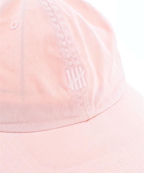 UNDEFEATED（アンディフィーテッド）キャップ ピンク サイズ:ONE メンズ/2200610800030
