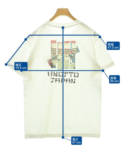 UNDEFEATED（アンディフィーテッド）Tシャツ・カットソー 白 サイズ:M メンズ/2200563316145