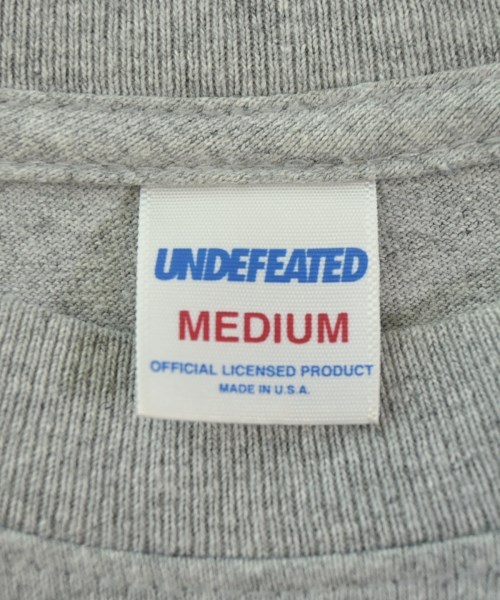 UNDEFEATED（アンディフィーテッド）Tシャツ・カットソー グレー サイズ:M メンズ/2200563316152