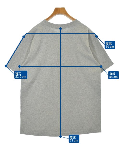 UNDEFEATED（アンディフィーテッド）Tシャツ・カットソー グレー サイズ:M メンズ/2200563316152