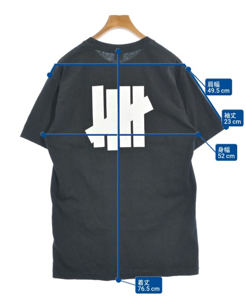 UNDEFEATED（アンディフィーテッド）Tシャツ・カットソー 黒 サイズ:M メンズ/2200677204048