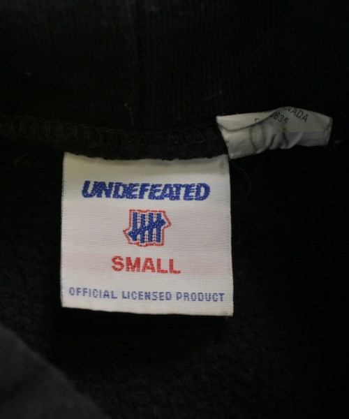 UNDEFEATED（アンディフィーテッド）パーカー 黒 サイズ:S メンズ/2200650608016