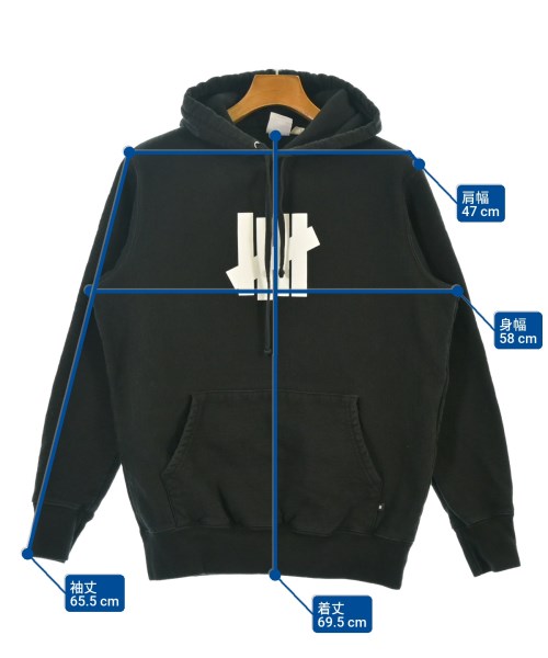 UNDEFEATED（アンディフィーテッド）パーカー 黒 サイズ:S メンズ/2200650608023