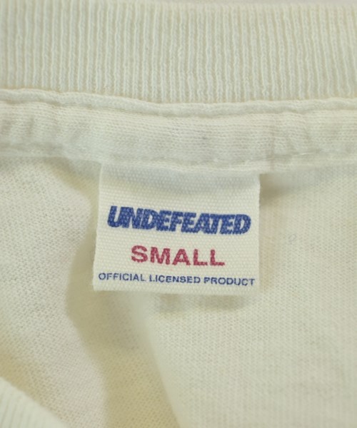 UNDEFEATED（アンディフィーテッド）Tシャツ・カットソー 白 サイズ:S メンズ/2200653651118