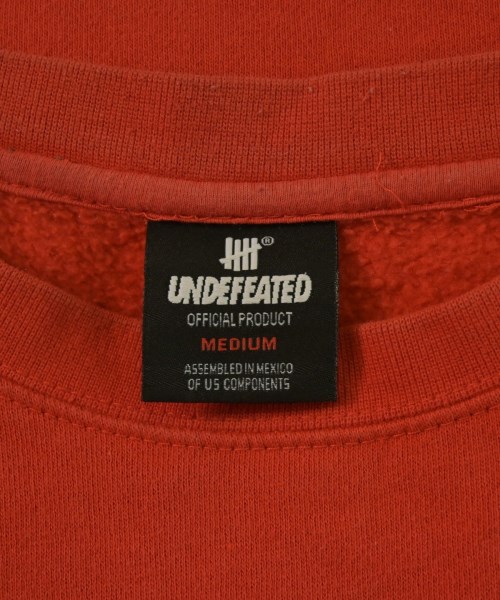 UNDEFEATED（アンディフィーテッド）スウェット 赤 サイズ:M メンズ/2200654227138