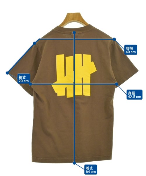 UNDEFEATED（アンディフィーテッド）Tシャツ・カットソー 茶 サイズ:XS メンズ/2200730576020