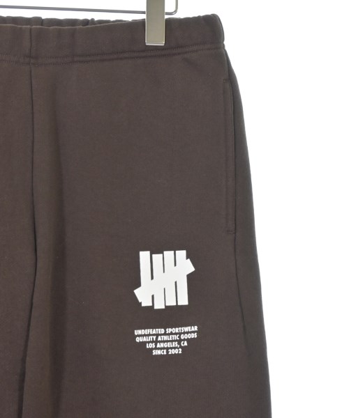 UNDEFEATED（アンディフィーテッド）スウェットパンツ 茶 サイズ:S メンズ/2200686528081
