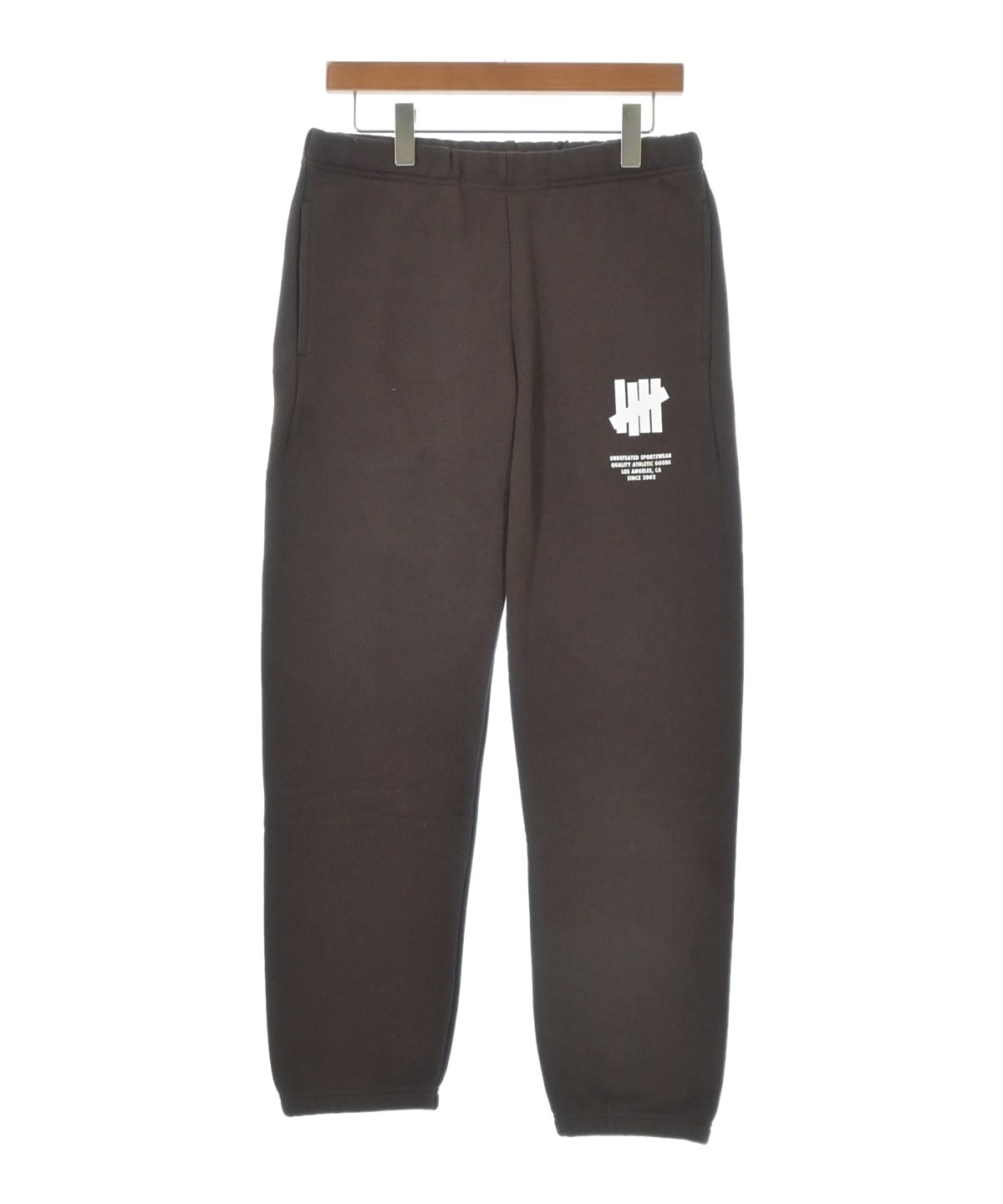 UNDEFEATED スウェットパンツ 茶 S 【公式通販】