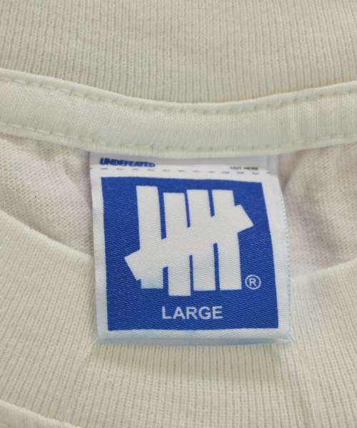 UNDEFEATED（アンディフィーテッド）Tシャツ・カットソー 白 サイズ:L メンズ/2200691692258