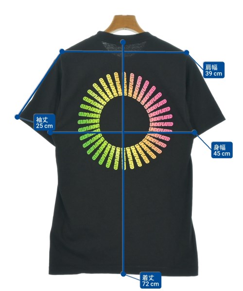 UNDEFEATED（アンディフィーテッド）Tシャツ・カットソー 黒 サイズ:S メンズ/2200691692289