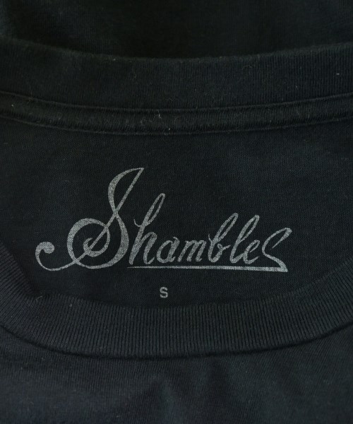 SHAMBLES（シャンブルズ）Tシャツ・カットソー 黒 サイズ:S メンズ/2200690937169