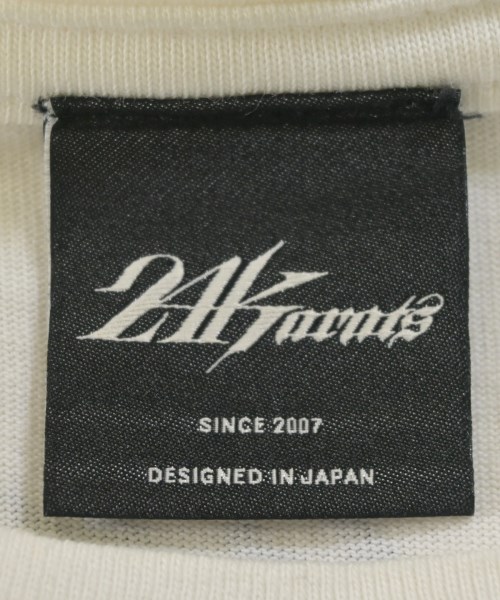 24karats（トゥエンティーフォーカラッツ）Tシャツ・カットソー 白 サイズ:S メンズ/2200696283024