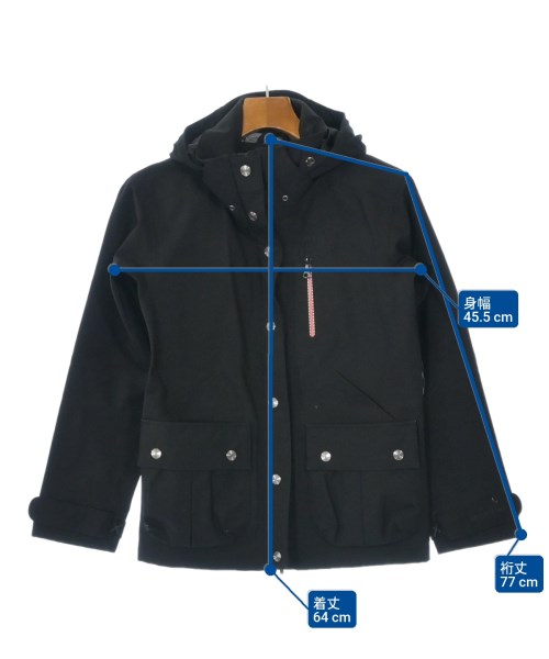 Original Fake（オリジナルフェイク）マウンテンパーカー 黒 サイズ:0(XS位) レディース/2200649030071