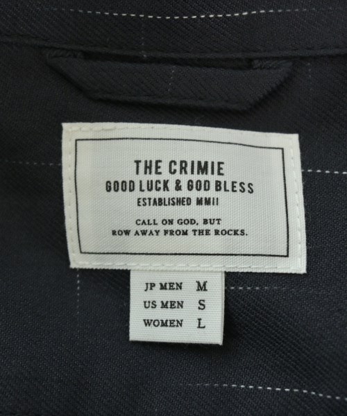 CRIMIE（クライミー）カジュアルシャツ 紺 サイズ:M メンズ/2200620395830