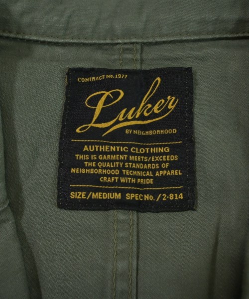 LUKER BY NEIGHBORHOOD（ルーカーバイネイバーフッド）カジュアルジャケット カーキ サイズ:M メンズ/2200643756014
