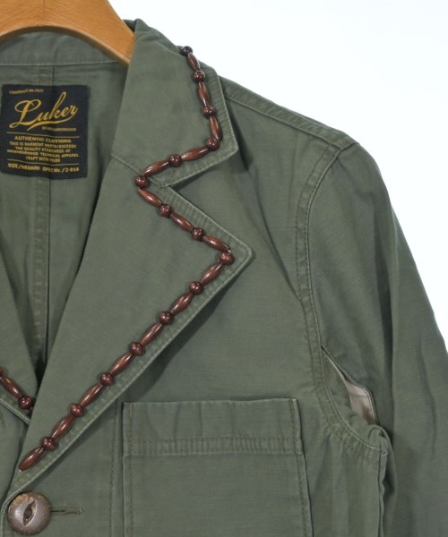 LUKER BY NEIGHBORHOOD（ルーカーバイネイバーフッド）カジュアルジャケット カーキ サイズ:M メンズ/2200643756014