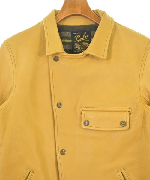 LUKER BY NEIGHBORHOOD（ルーカーバイネイバーフッド）ライダース 黄 サイズ:M メンズ/2200614749014