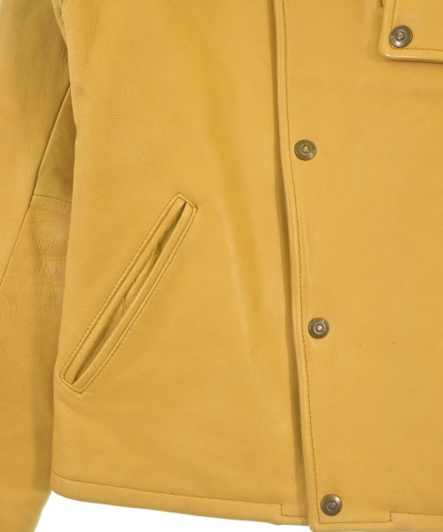 LUKER BY NEIGHBORHOOD（ルーカーバイネイバーフッド）ライダース 黄 サイズ:M メンズ/2200614749014