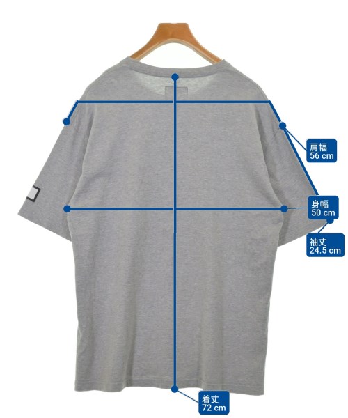 LUKER BY NEIGHBORHOOD（ルーカーバイネイバーフッド）Tシャツ・カットソー グレー サイズ:L メンズ/2200707168043