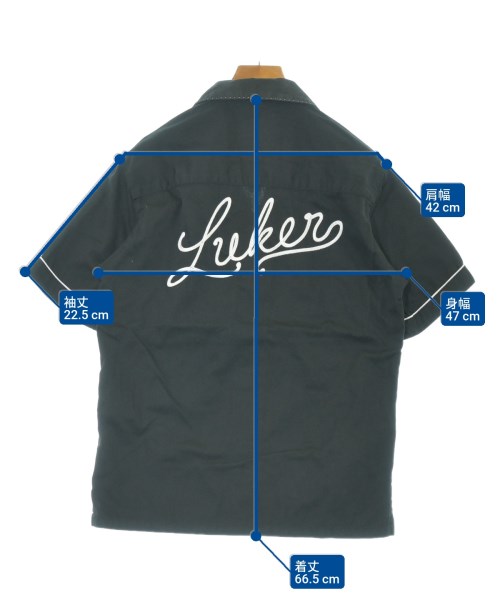 LUKER BY NEIGHBORHOOD（ルーカーバイネイバーフッド）カジュアルシャツ 黒 サイズ:S メンズ/2200663853014