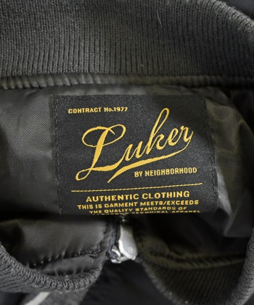 LUKER BY NEIGHBORHOOD（ルーカーバイネイバーフッド）ミリタリーブルゾン 黒 サイズ:S メンズ/2200680637024