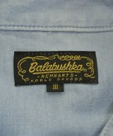 BALABUSHKA REMNANTS（バラブシュカレムナンツ）カジュアルシャツ 青 サイズ:3(L位) メンズ/2200724005048