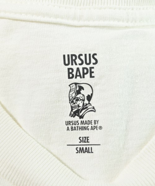 URSUS BAPE（アーサスベイプ）Tシャツ・カットソー 白 サイズ:S メンズ/2200613356039