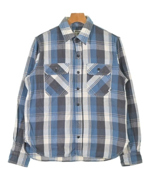 URSUS BAPE(アーサスベイプ)カジュアルシャツ 青 サイズ:M/2200672997082