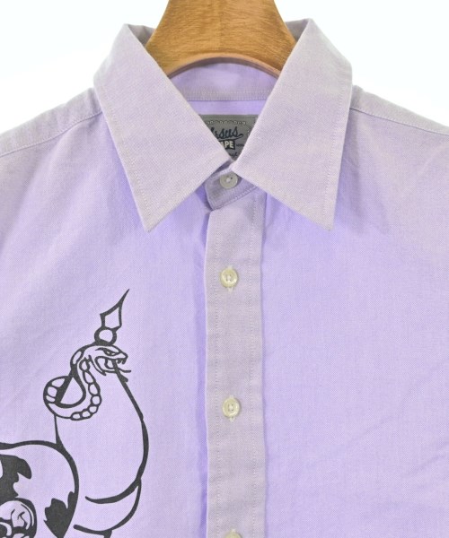 URSUS BAPE（アーサスベイプ）カジュアルシャツ 紫 サイズ:S メンズ/2200675382052
