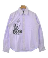 URSUS BAPE（アーサスベイプ）カジュアルシャツ 紫 サイズ:S メンズ/2200675382052