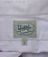 URSUS BAPE（アーサスベイプ）カジュアルシャツ 紫 サイズ:S メンズ/2200675382052