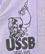 URSUS BAPE（アーサスベイプ）カジュアルシャツ 紫 サイズ:S メンズ/2200675382052