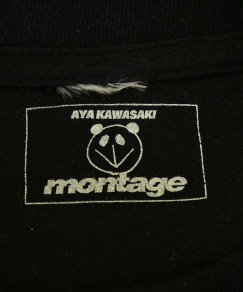 montage（モンタージュ）Tシャツ・カットソー 黒 サイズ:XL メンズ/2200681989023