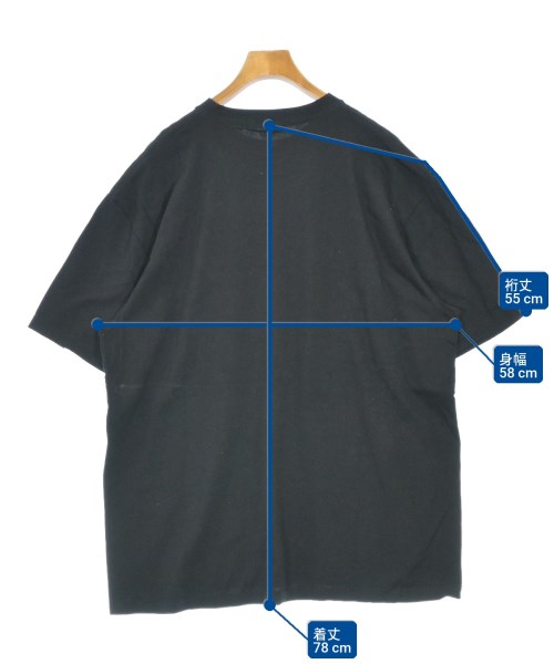 montage（モンタージュ）Tシャツ・カットソー 黒 サイズ:XL メンズ/2200681989023
