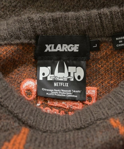 X-LARGE（エクストララージ）ニット・セーター 茶 サイズ:L メンズ/2200635172037