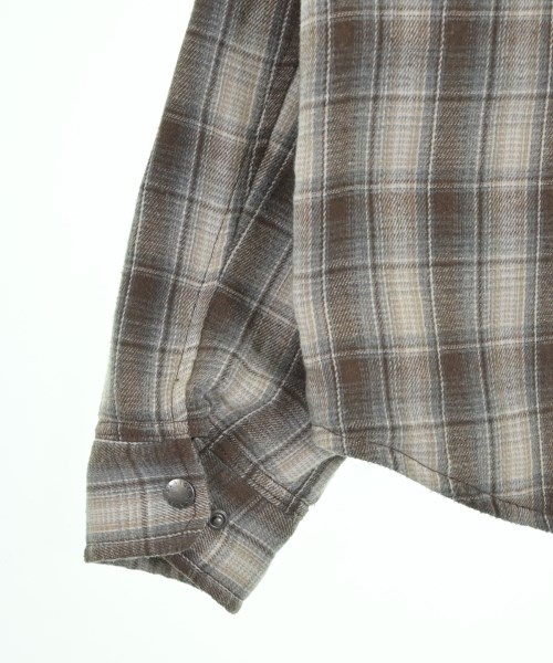 X-LARGE（エクストララージ）カジュアルシャツ 茶 サイズ:M メンズ/2200644076012