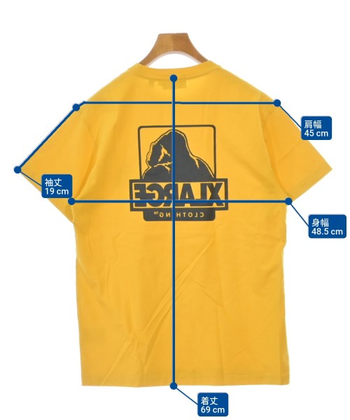 X-LARGE（エクストララージ）Tシャツ・カットソー 黄 サイズ:S メンズ/2200614360097