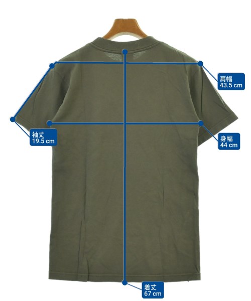 X-LARGE（エクストララージ）Tシャツ・カットソー カーキ サイズ:S メンズ/2200603270086