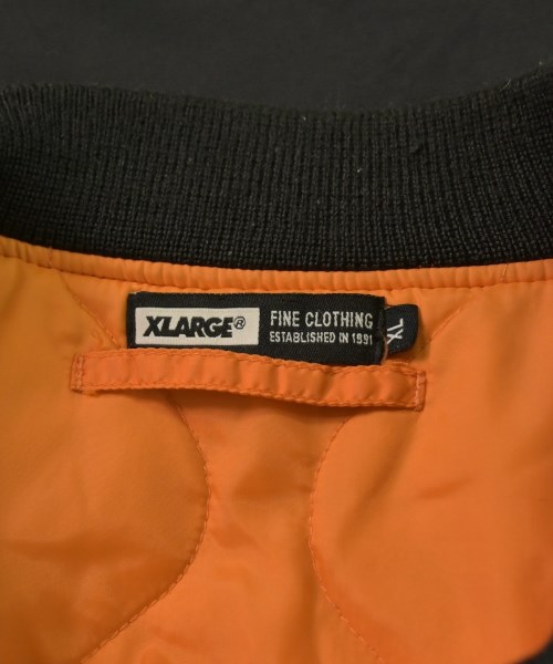 X-LARGE（エクストララージ）ミリタリーブルゾン 黒 サイズ:XL メンズ/2200617791010