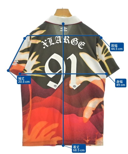 X-LARGE（エクストララージ）Tシャツ・カットソー 赤 サイズ:M メンズ/2200618730049