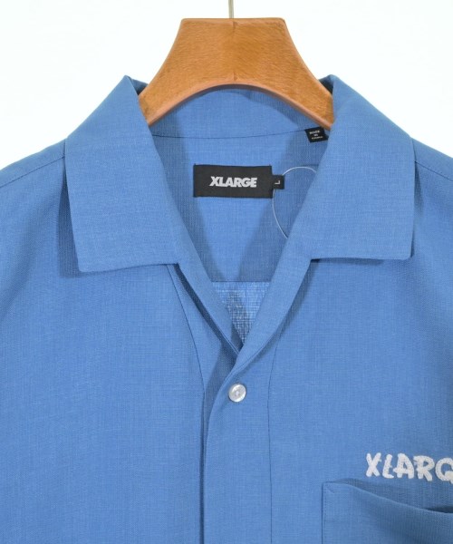 X-LARGE（エクストララージ）カジュアルシャツ 青 サイズ:L メンズ/2200612720091