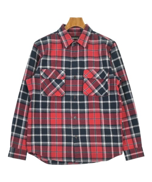 X-LARGE(エクストララージ)カジュアルシャツ 赤 サイズ:S/2200670040032