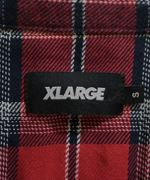 X-LARGE（エクストララージ）カジュアルシャツ 赤 サイズ:S メンズ/2200670040032