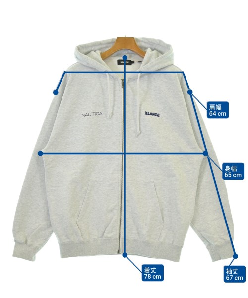 X-LARGE（エクストララージ）パーカー グレー サイズ:L メンズ/2200674352018