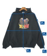 X-LARGE（エクストララージ）パーカー 黒 サイズ:XL メンズ/2200677679112